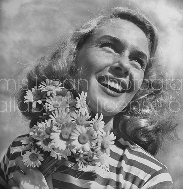 An all American girl modelling on the cover of LIFE.