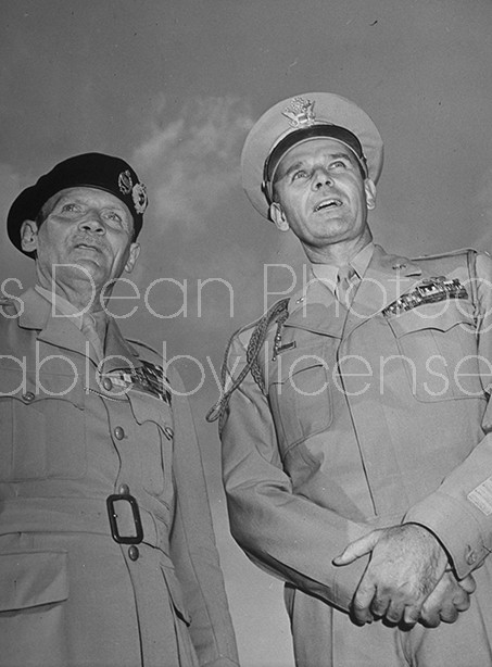 Field Marshal Bernard L. Montgomery at West Point.