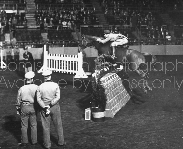 A view of the New York Horse Show.