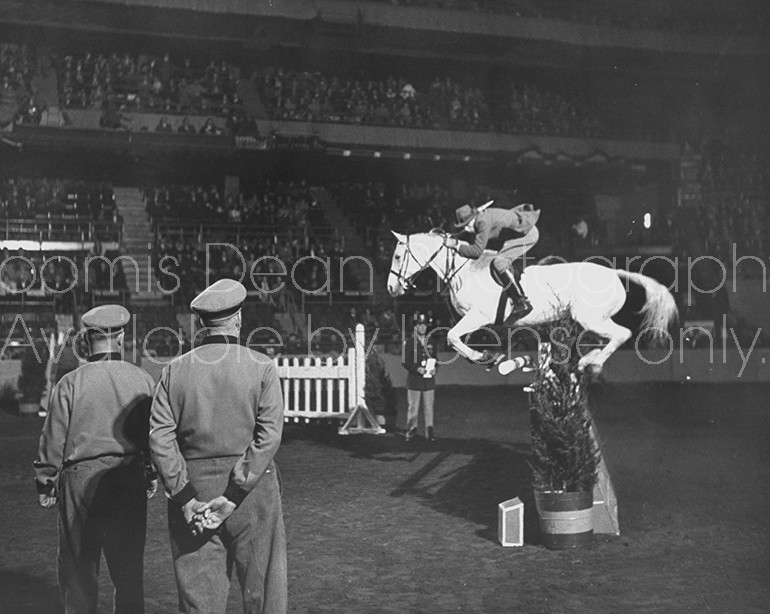 A view of the New York Horse Show.