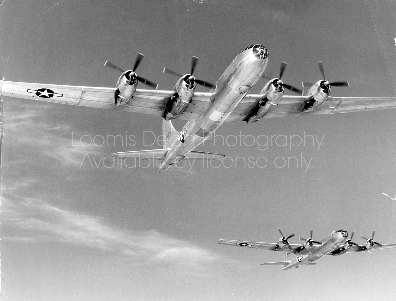 U.S. AIR FORC B29s AIRBORNE 244 