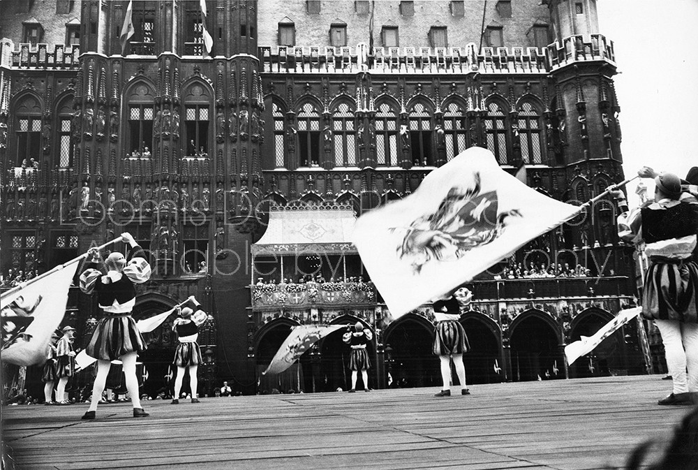 FUTURE BELGIAN KING, PRINCE ALBERT, AT CEREMONY 454 