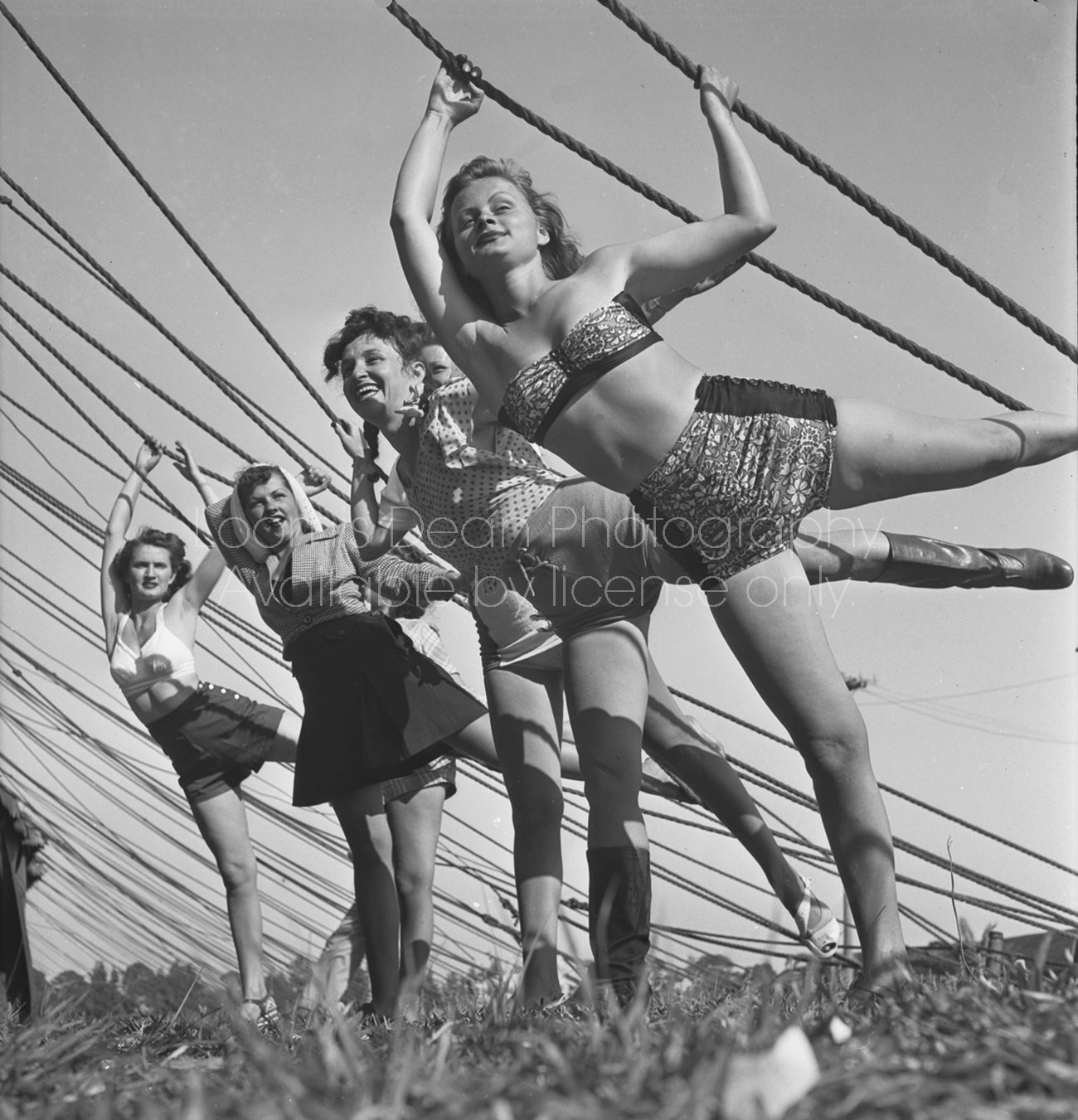 RINGLING CIRCUS ROPE GIRLS 4 