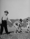 Cherokee Indians playing stickball.