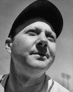 Close-up of baseball player Bloodworth.