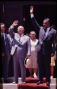 Russian Premier Khrushchev in Cairo with Egyptian President Gamal Abdel Nasser