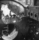 U.S. AIR FORCE B29 BOMBER SHRAPNEL DAMAGE 099 