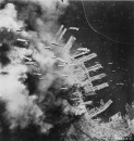 WWII INCINDIARY BOMBS OVER KOBE JAPAN 096 