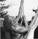 RINGLING CIRCUS LALAGE TRAPEZE PRACTICE 169 