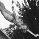 RINGLING CIRCUS LALAGE TRAPEZE PRACTICE 171 