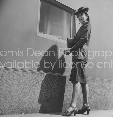 Rita King wearing London made short skirt.
