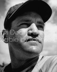Close-up of baseball player Waldon Westlake.