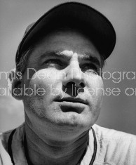 Close-up of baseball player Bloodworth.