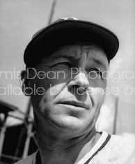 Close-up of 40 year old pitcher Art Herring.