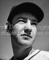 Close-up of rookie shortstop Carl Cox.