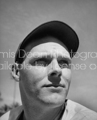 Close-up of outfielder Stanley Wentzel.