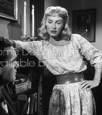 Actress Garth during try-out for film  "Miracle of the Bells."