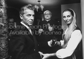 Conductor, Herbert Von Karajan & wife Eliette, rewed five years after civil ceremony.