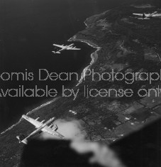 U.S. AIR FORC B29s OVER ROTA ISLAND 242 