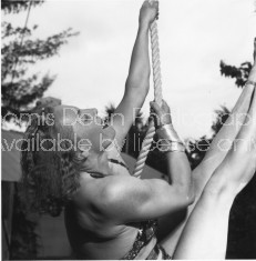 RINGLING CIRCUS LALAGE TRAPEZE PRACTICE 169 